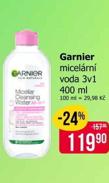 Micelární voda Garnier