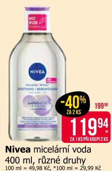 Micelární voda Nivea