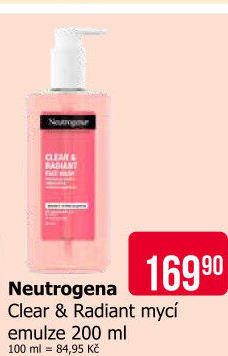 Mycí emulze Visibly Clear Neutrogena