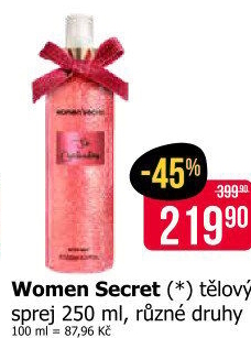 Parfémovaný tělový sprej Women Secret