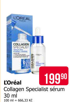 Sérum pleťové Collagen Specialist L'