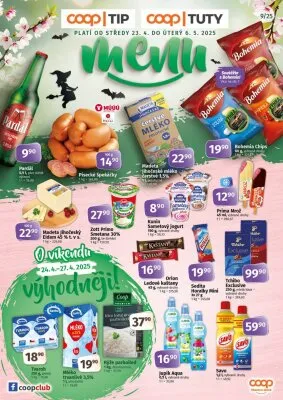 akční leták COOP 23.4.2025-6.5.2025
