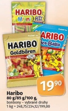 Bonbony želé Haribo