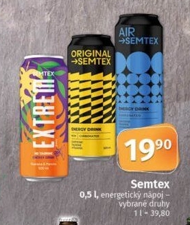 Energetický nápoj Semtex