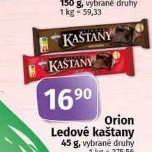 Ledové kaštany Orion