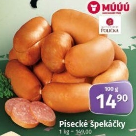 Špekáčky písecké Maso uzeniny Písek