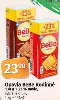 Sušenky Rodinné BeBe Opavia