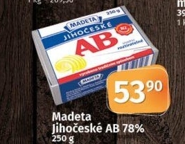 Tuk Jihočeské AB Madeta