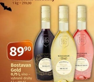 Vína Gold Bostavan