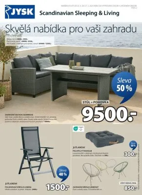akční leták Jysk 23.4.2025-27.5.2025