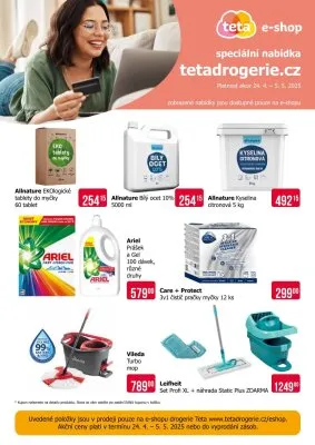 akční leták Teta drogerie 24.4.2025-5.5.2025