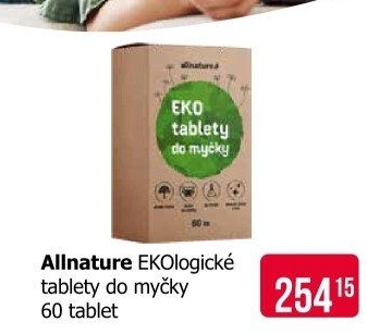 Tablety do myčky Allnature