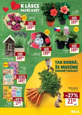 akční leták BILLA 28.4.2025-4.5.2025