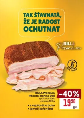 akční leták BILLA 28.4.2025-4.5.2025