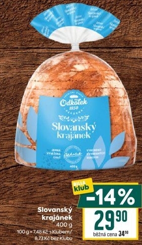 Chléb Slovanský krajánek Odkolek