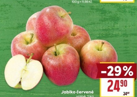 Jablka červená