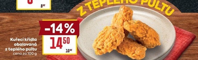 Kuřecí křídla smažená