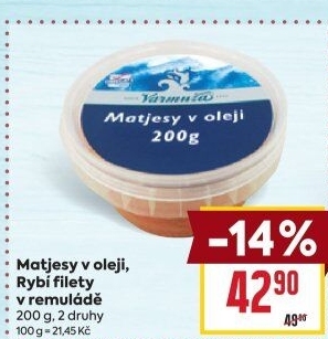Matjesyv oleji Varmuža