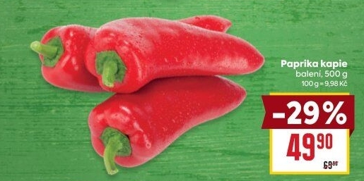 Paprika červená kapie
