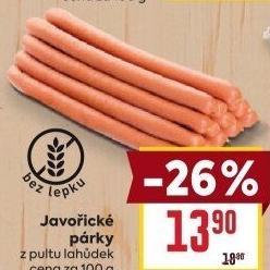 Párky javořické
