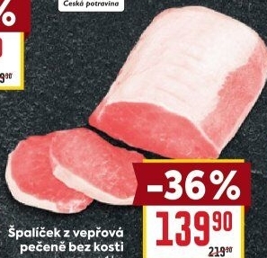 Špalíček z vepřové pečeně bez kosti