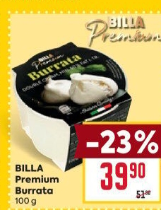 Sýr Burratta Billa Premium