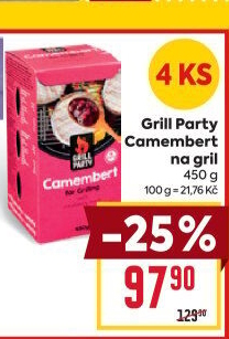 Sýr Camembert na gril Grill Party