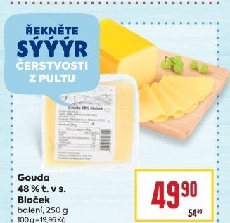 Sýr Gouda 48%