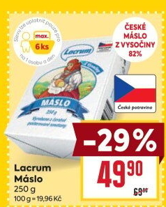 Máslo Lacrum