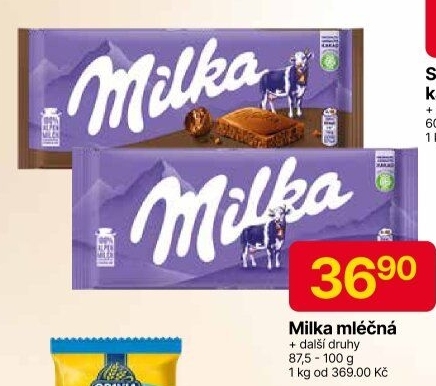 Čokoláda Milka