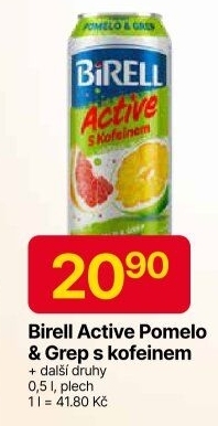 Nealkoholické pivo ochucené Active Birell