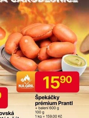 Špekáčky premium Prantl