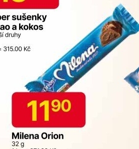 Tyčinka Milena Orion