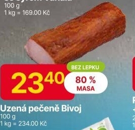 Uzená pečeně Bivoj