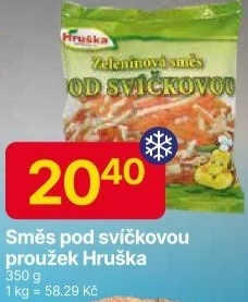Zeleninová směs pod svíčkovou mražená Hruška