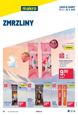 akční leták Makro 23.4.2025-20.5.2025