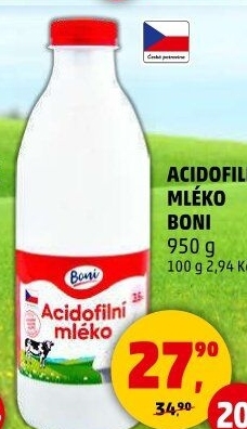 Mléko acidofilní Boni