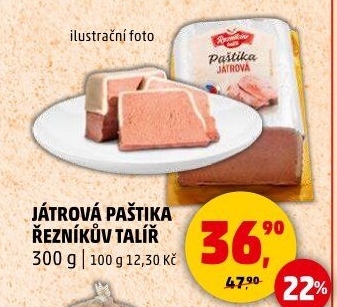 Paštika játrovka Řezníkův talíř