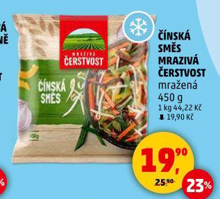 Směs čínská mražená Mrazivá Čerstvost