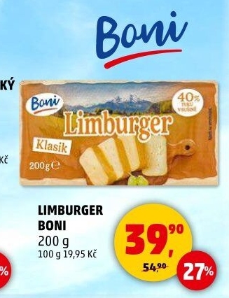Sýr Limburger Boni