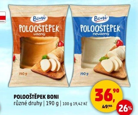Sýr Polooštěpek Boni