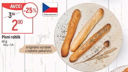Pivní rohlík