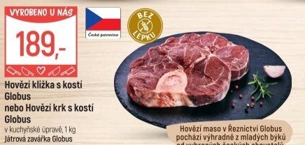 Hovězí kližka s kostí Globus
