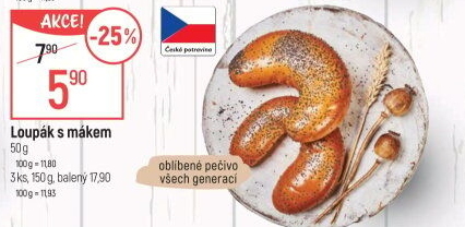 Loupák s mákem