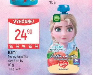 Ovocná kapsička Hami