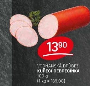 Debrecínka kuřecí Vodňanské kuře