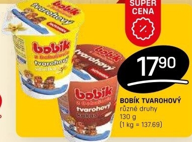 Dezert tvarohový Bobík