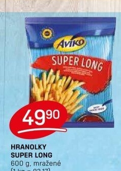 Hranolky mražené Super Long Aviko