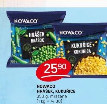 Hrášek mražený Nowaco