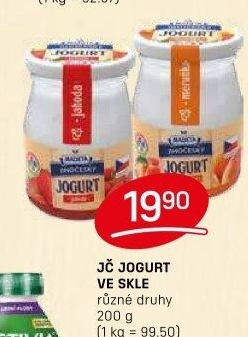 Jogurt ochucený jihočeský tradičníMadeta